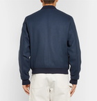 A.P.C. - Gaston Wool-Blend Bomber Jacket - Blue