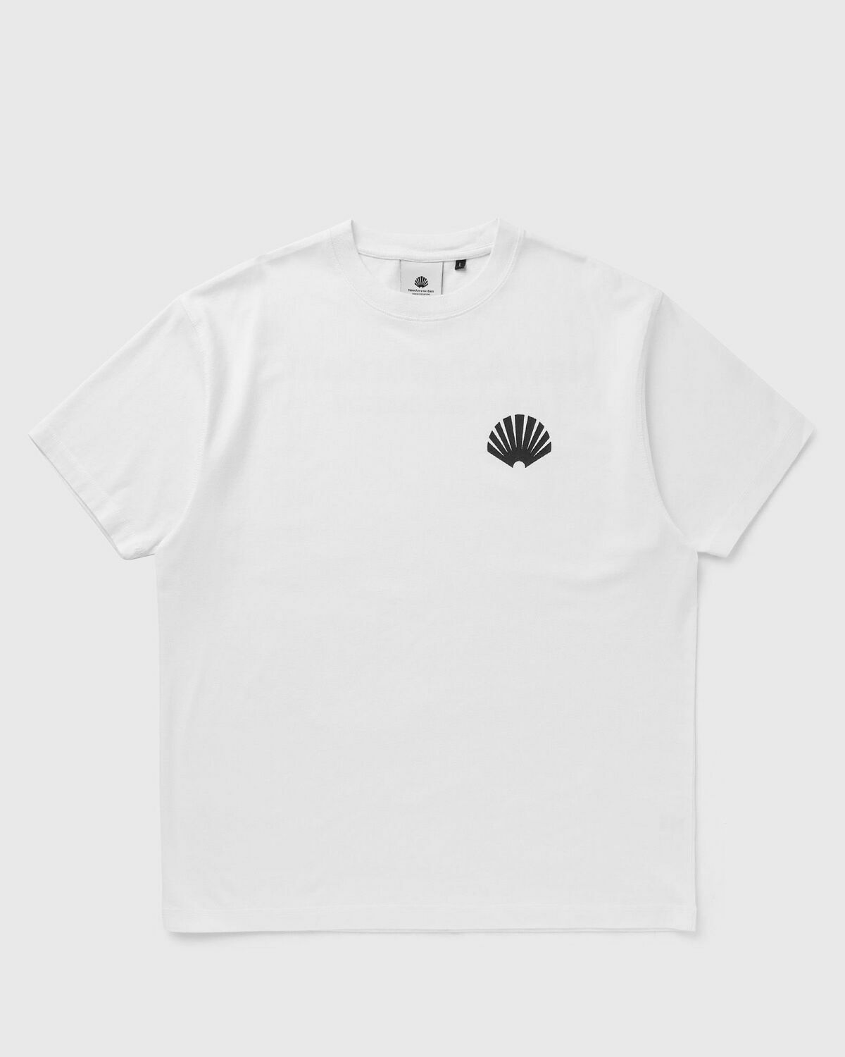 New Amsterdam LOGO TEE White Mens Shortsleefe