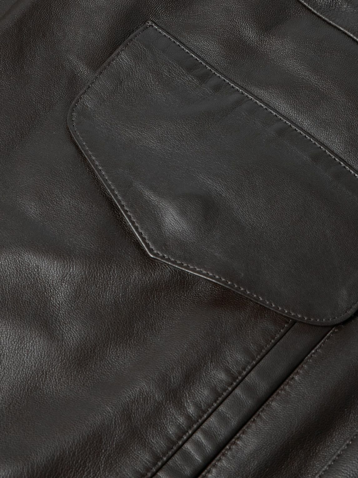 Nili Lotan - Liri Leather Jacket - Brown