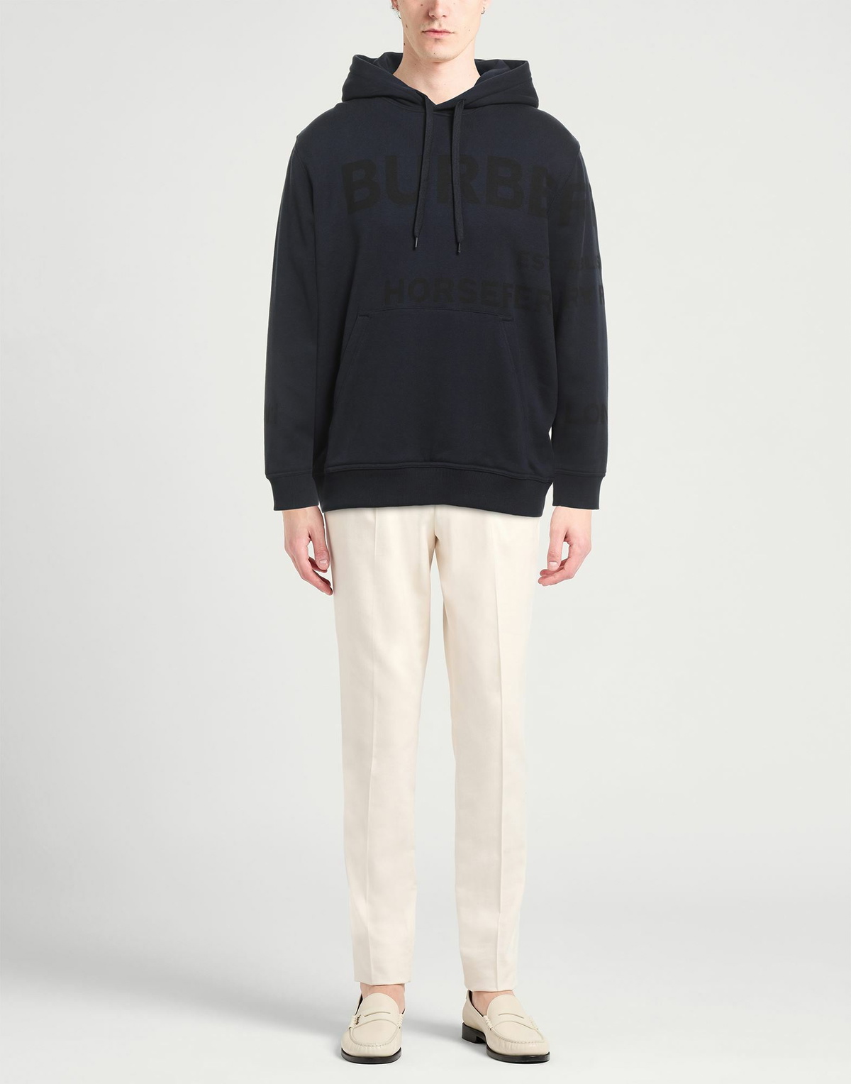 Burberry Mens Sweatshirt in Midnight blue