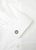 Tateossian Round Gears Cufflinks - Gunmetal