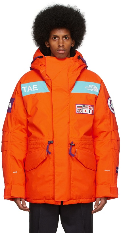 Photo: The North Face Orange Down Trans-Antarctica Expedition Jacket