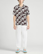 Rhude Mens Shirt Chocolate in Brown