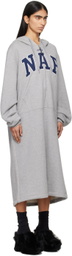 doublet Gray 'Power Nap' Hoodie Dress