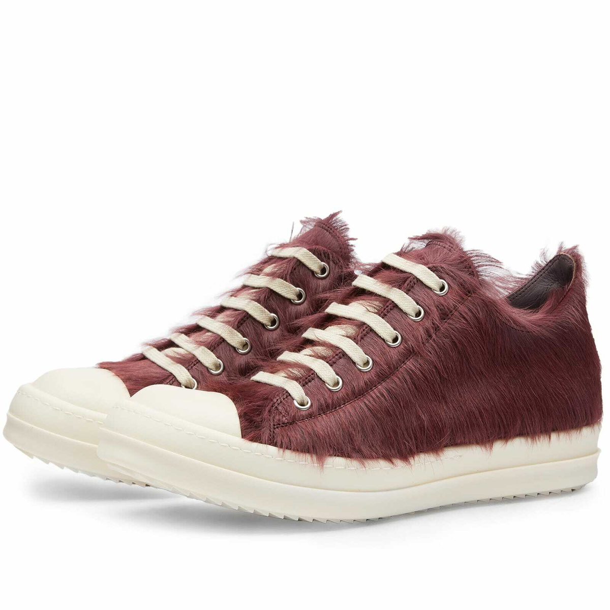 Rick Owens Women's Low Sneakers in Red Rick Owens