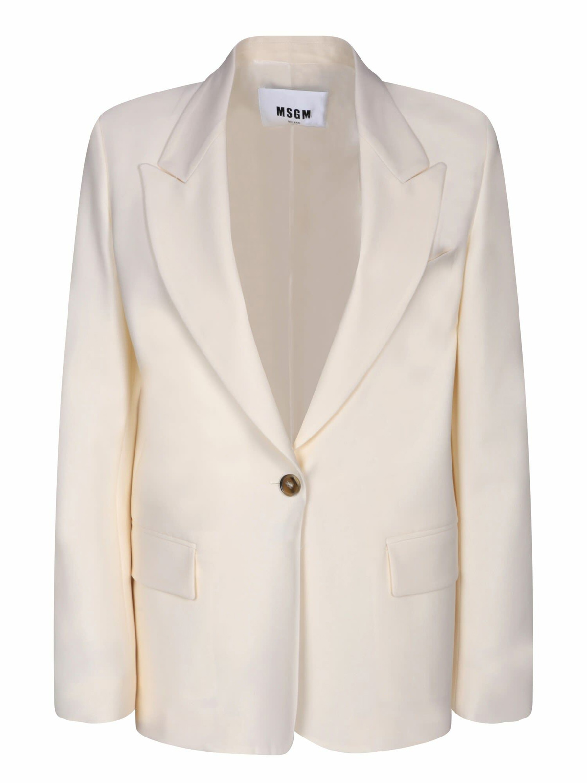 【送料&関税込】MSGM Two-button Fitted Blazer MSGM Two-button Fitted Blazer MSGM