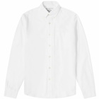 Portuguese Flannel Men's Belavista Button Down Oxford Shirt in Off White
