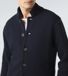 Eleventy Wool and cashmere-blend cardigan