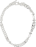 Martine Ali Silver Morgan Mix Necklace