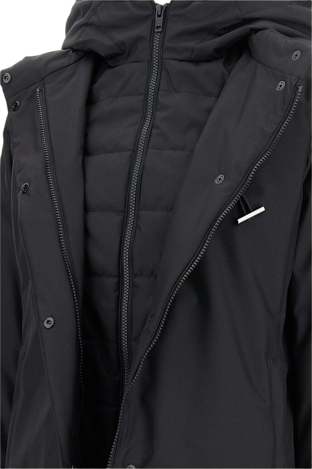 Fay Technical Toggle Coat