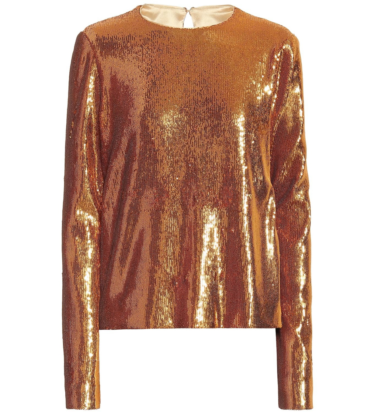 Galvan Gilded Clara sequined top