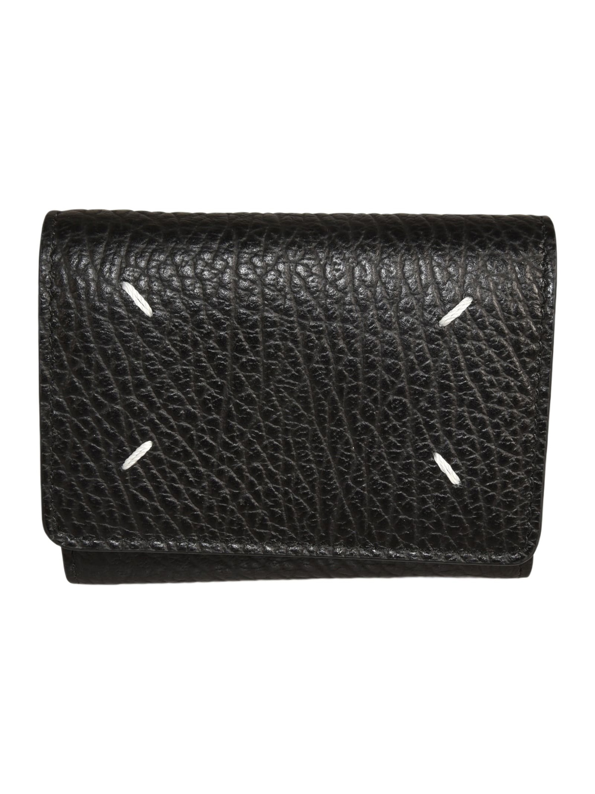 小物 18aw Maison margiela money clip Blue Leather Wallet | Maison Margiela