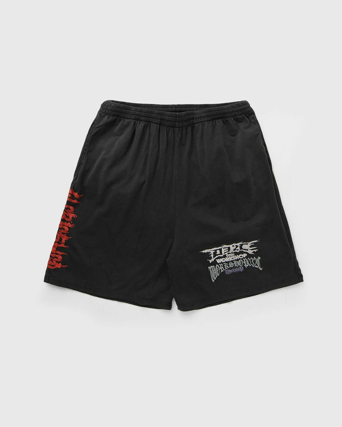 032c TELEPRESENCE COMFORT SHORTS Black Mens Casual Short