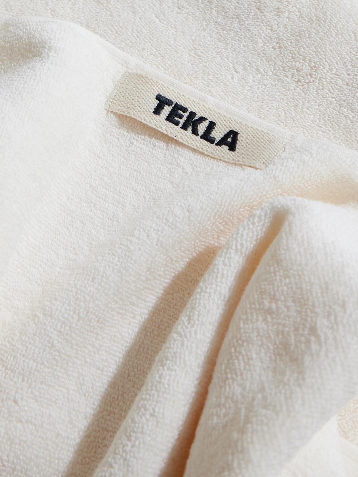 TEKLA - Set-of-Three Logo-Appliquéd Organic Cotton-Terry Towels