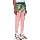 Dolce and Gabbana Pink Floral Lounge Pants