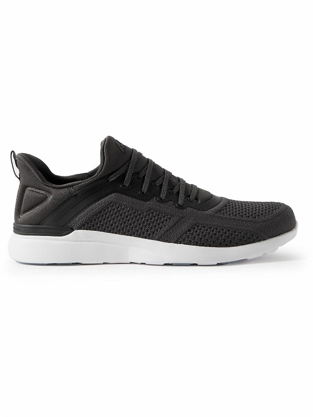 Photo: APL Athletic Propulsion Labs - Tracer TechLoom and Scuba Running Sneakers - Black