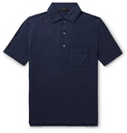 Rubinacci - Cotton-Piqué Polo Shirt - Blue