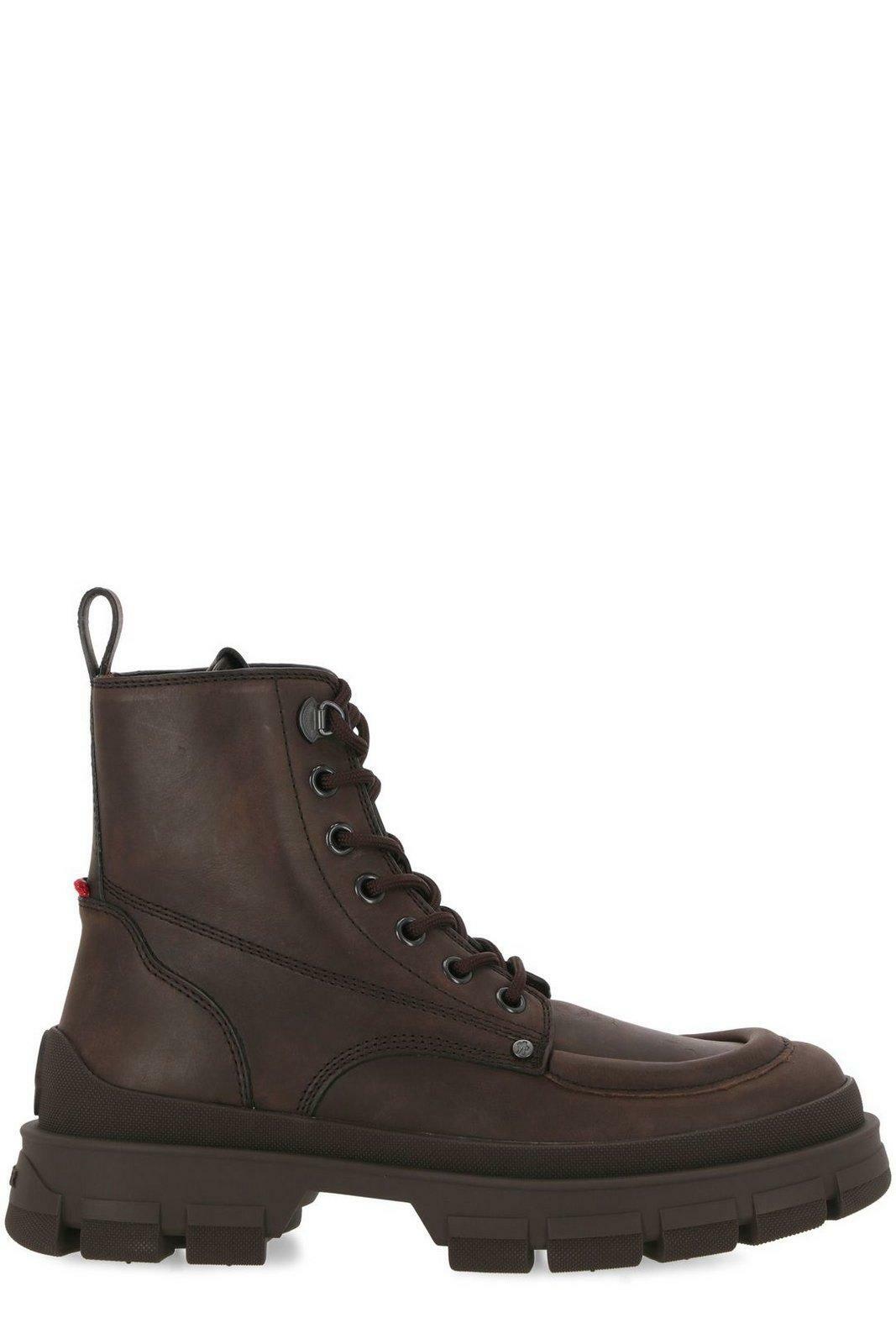 Moncler Brown & Black Trailgrip GTX Boots Moncler