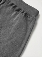 Kiton - Tapered Cotton-Jersey Sweatpants - Gray