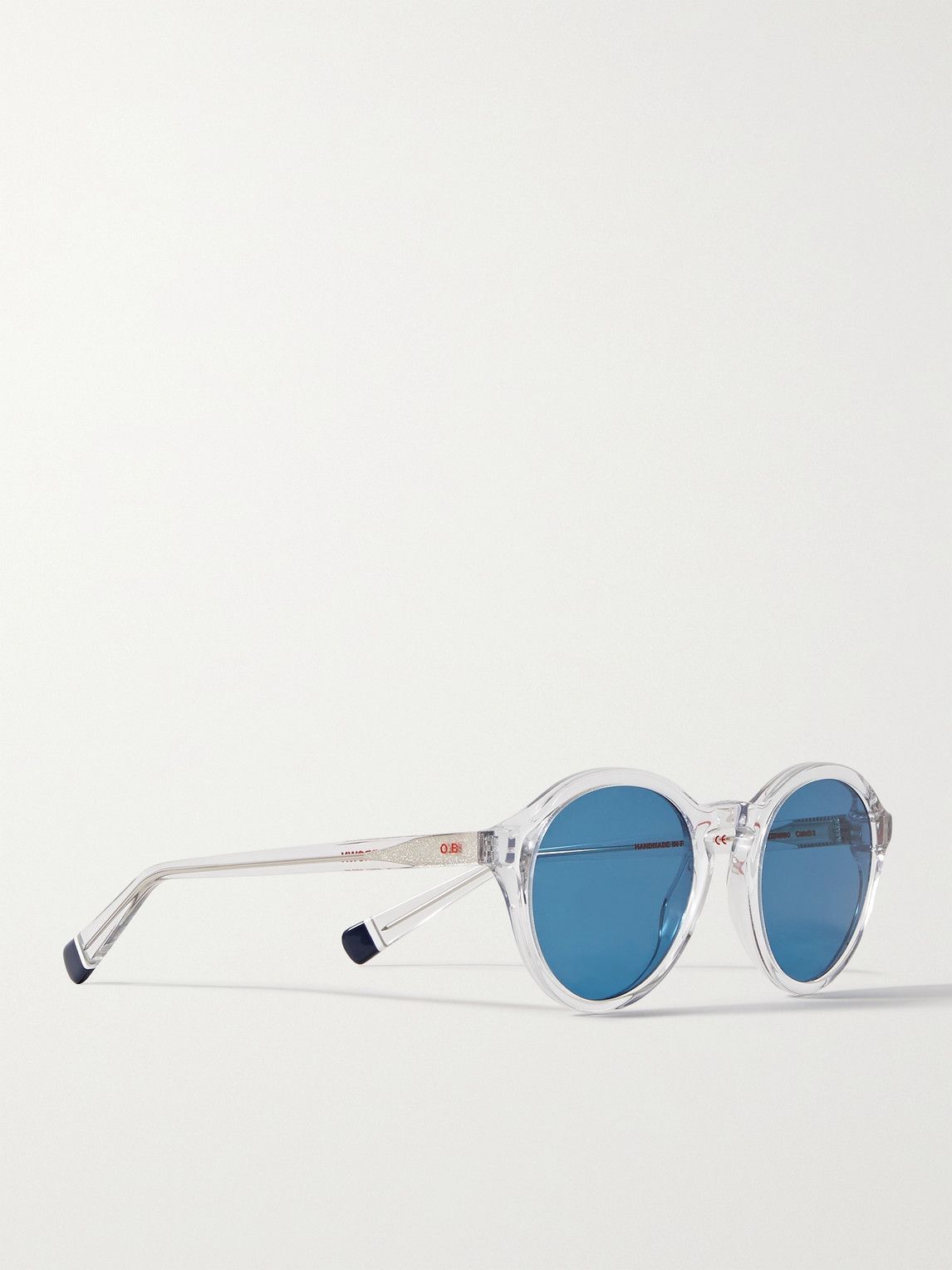 Orlebar Brown - Harlyn Round-Frame Acetate Sunglasses  display picture 2