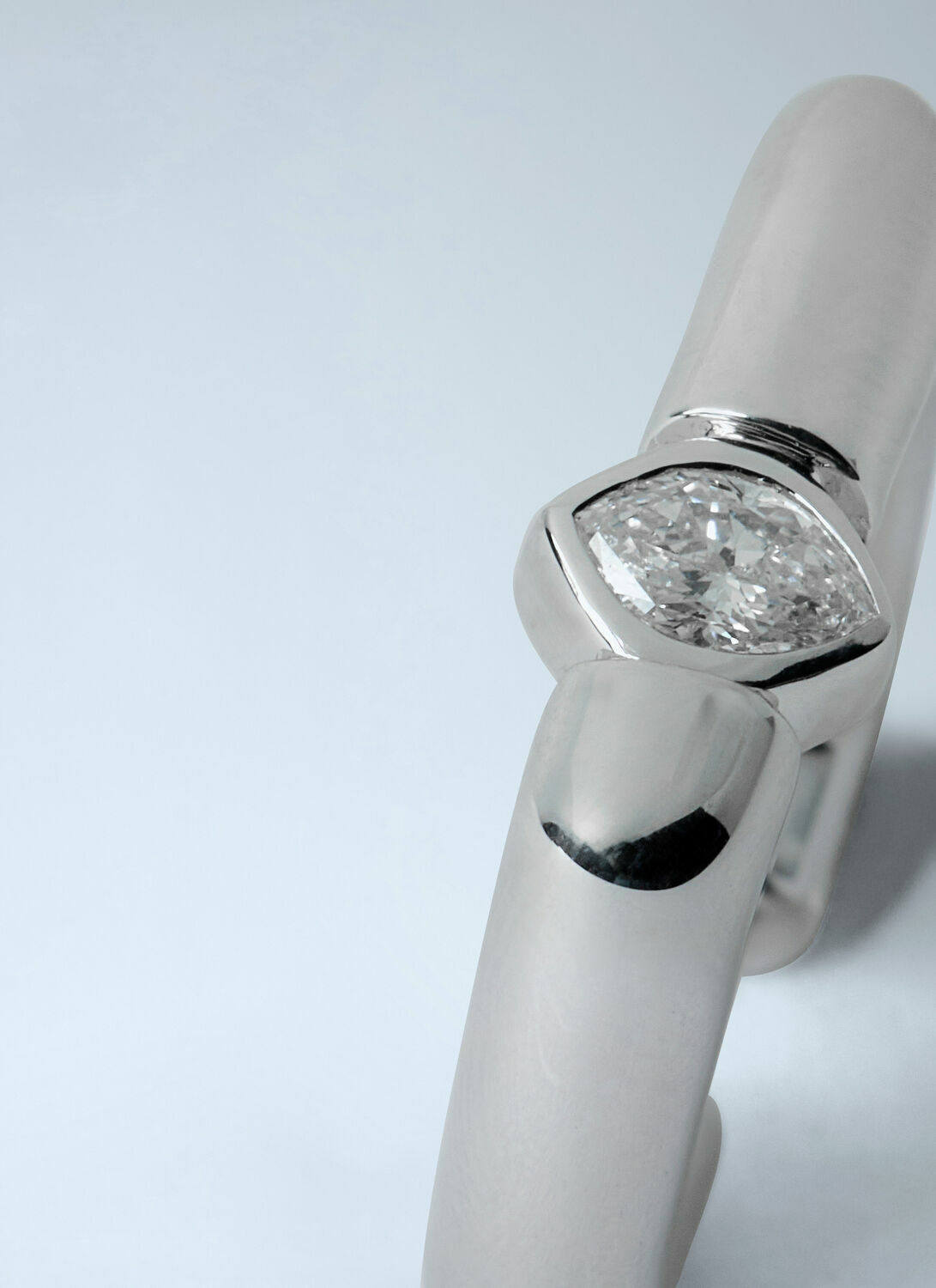 Tom Wood Diamond Frame Ear Cuff