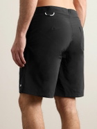CELINE - Straight-Leg Long-Length Swim Shorts - Black