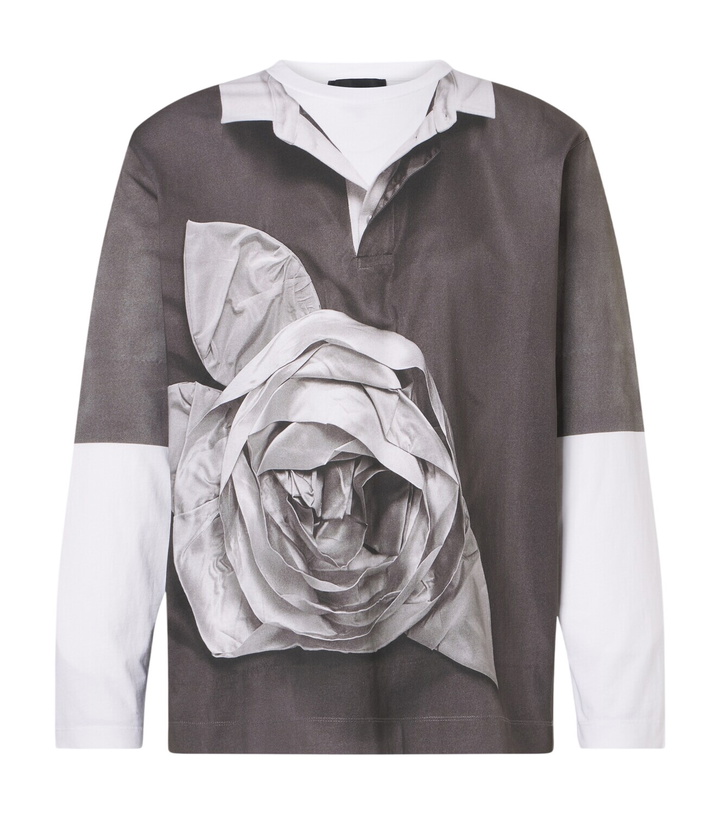 Photo: Simone Rocha Printed cotton jersey T-shirt
