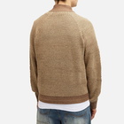 Dime Men's Double Zip Knit in Camel