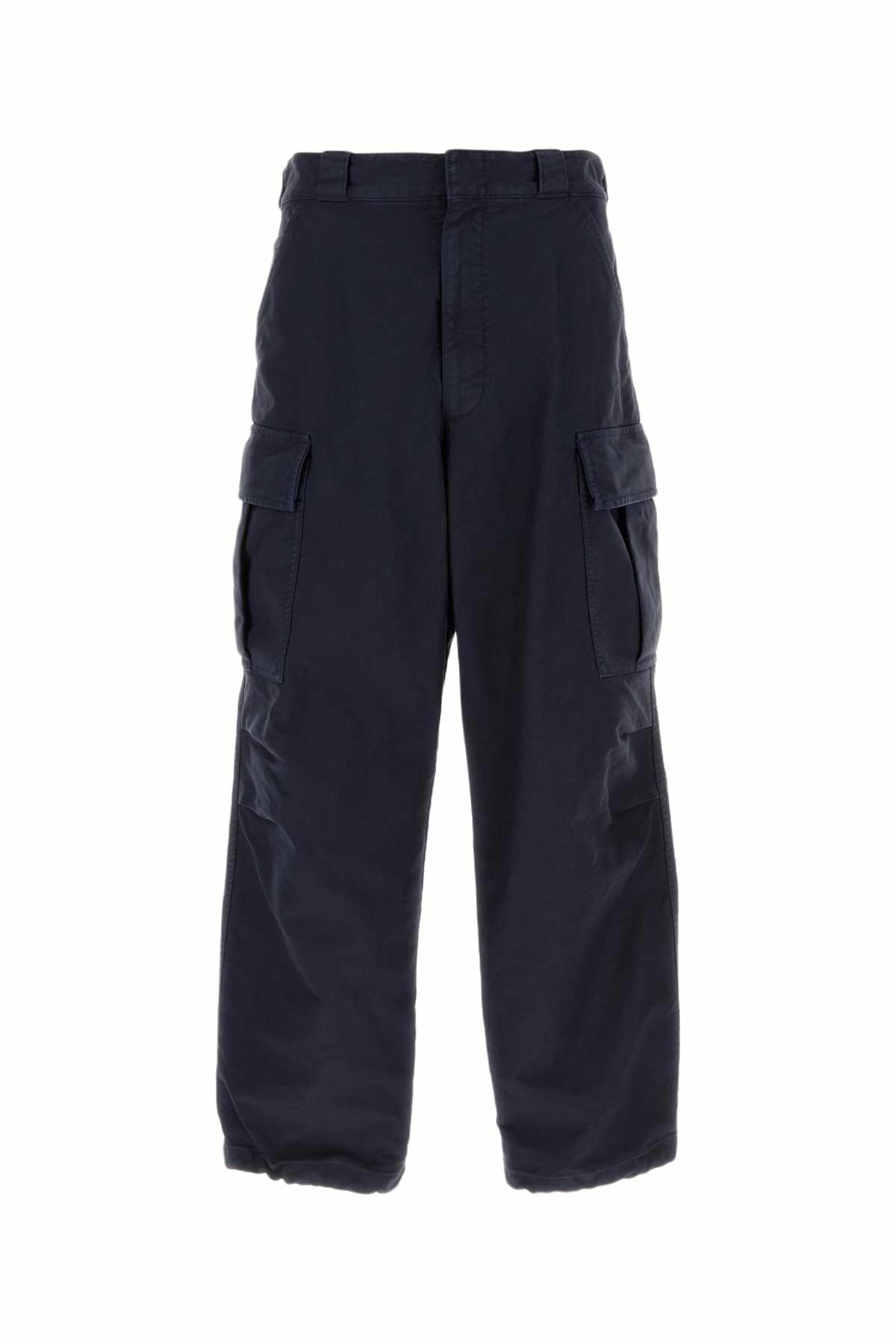 Prada Black Nylon Gabardine Trousers Prada
