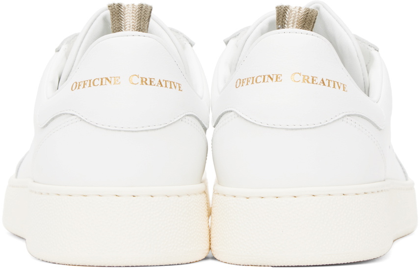 【関税込み】Officine Creative ホワイト Mower 007 スニーカー Officine Creative White Mower 007 Sneakers Officine Creative