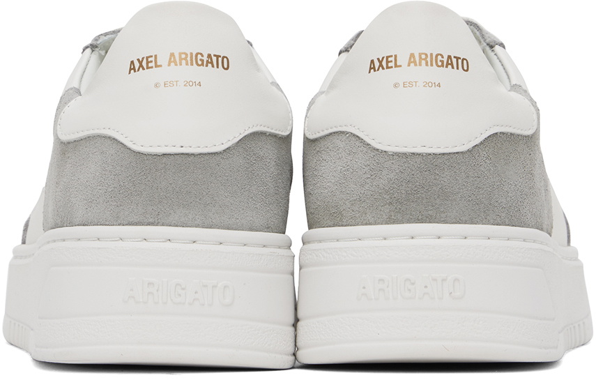【関税込み】Axel Arigato グレー Orbit Vintage スニーカー Axel Arigato White & Gray Orbit Vintage Sneakers Axel Arigato