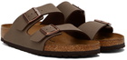 Birkenstock Brown Regular Arizona Sandals