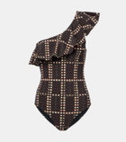 Marant Etoile Siciliyage ruffled one-shoulder swimsuit