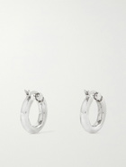 Tom Wood - Rhodium-Plated Hoop Earrings