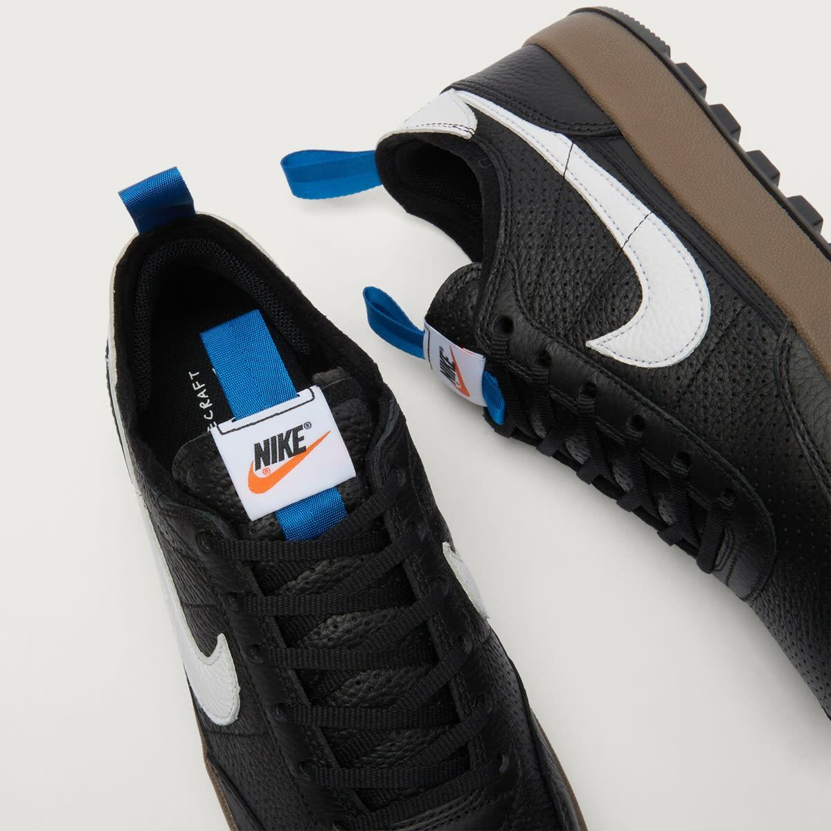 Nike x Tom Sachs General Purpose Sneaker in Black/White/Team Orange