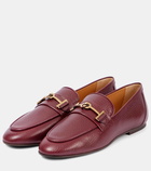 Tod's T Ring leather loafers