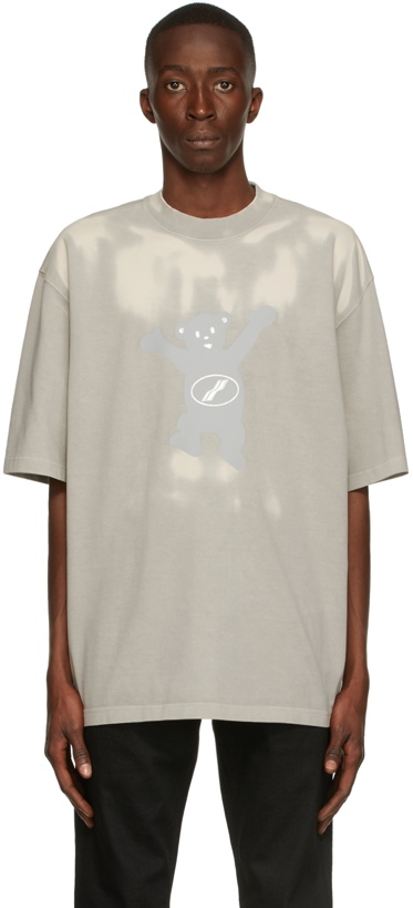 Photo: We11done Grey Teddy T-Shirt