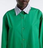 Loewe Double L cotton poplin shirt dress