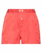 Laneus Womens Shorts & Bermuda Shorts in Red