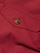 Baracuta - G9 Cotton-Blend Harrington Jacket - Red