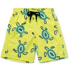 Vilebrequin - Boys Ages 10 - 12 Jim Printed Swim Shorts - Yellow