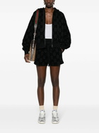 Gucci Black Interlocking G Cotton Shorts