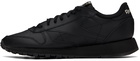 Reebok Classics Black Classic Leather Sneakers