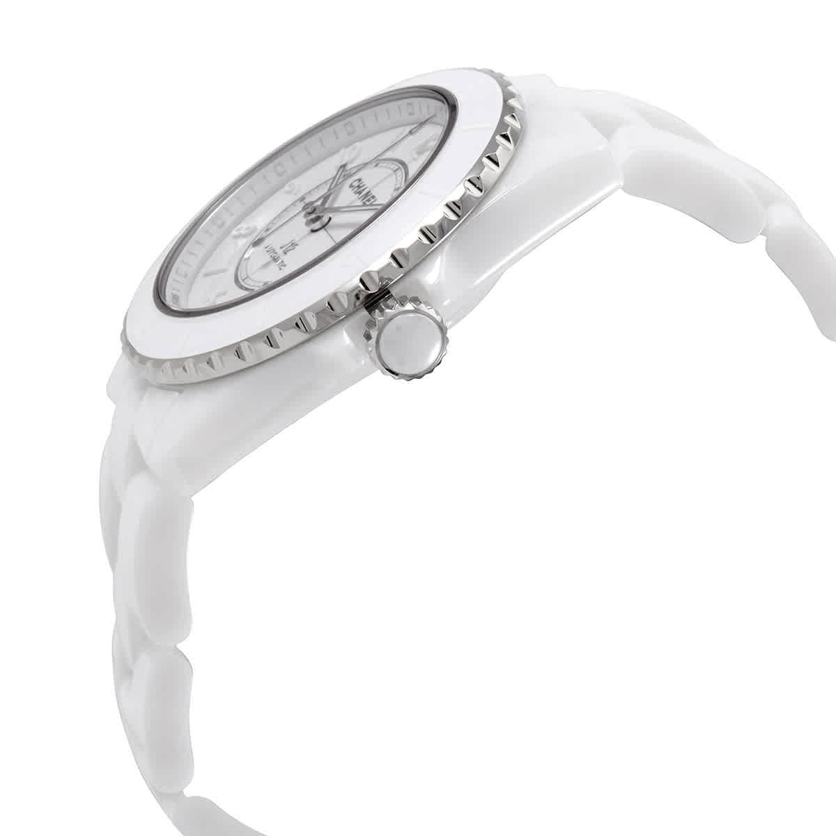 Chanel J12 Automatic White Dial Ladies Watch H6186