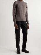 TOM FORD - Cashmere and Cotton-Blend Sweater - Brown