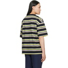 Marni Black & Yellow Striped T-shirt