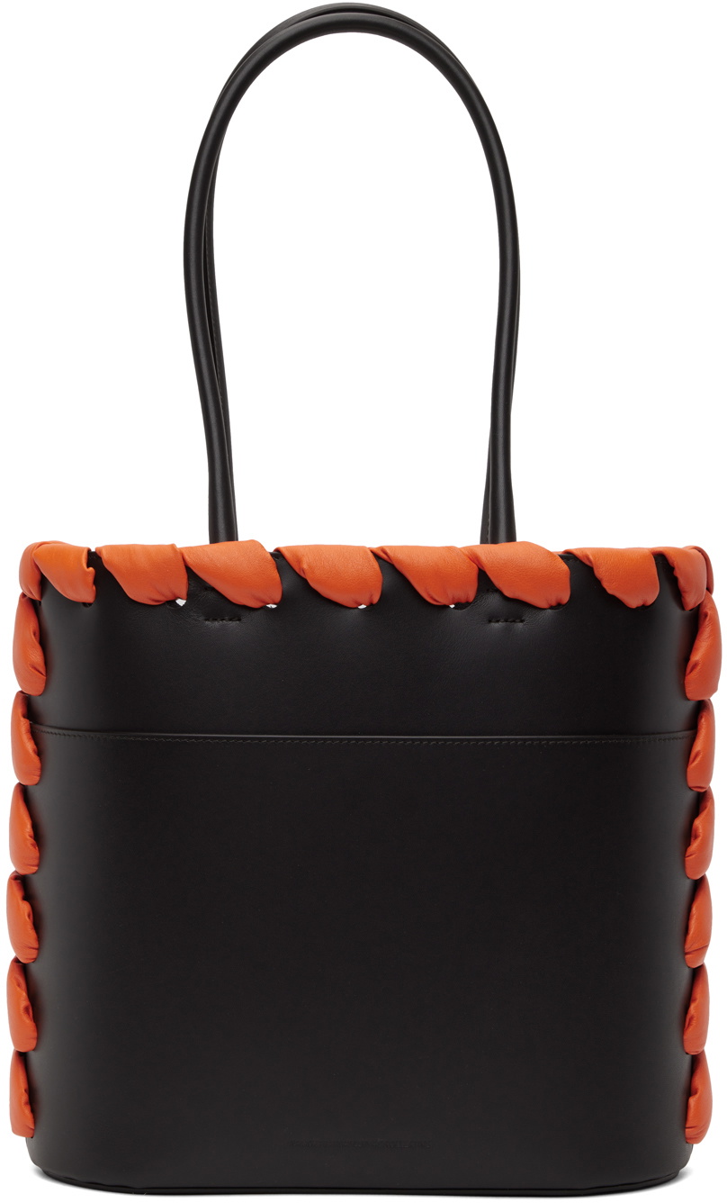 At.Kollektive Black Natacha Ramsay-Levi Edition Medium Braided Tote