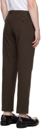 ZEGNA Brown Four-Pocket Trousers