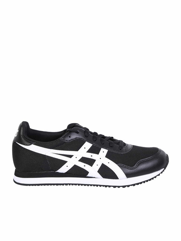 Photo: Asics Black/ White Tiger Runner Sneakers