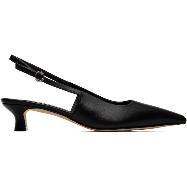 Photo: Aeyde Black Catrina Slingback Heels